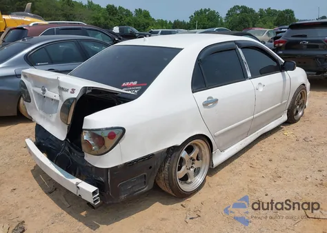 2007 Toyota Corolla Ce from USA, damaged, VIN 1NXBR32E07Z813393